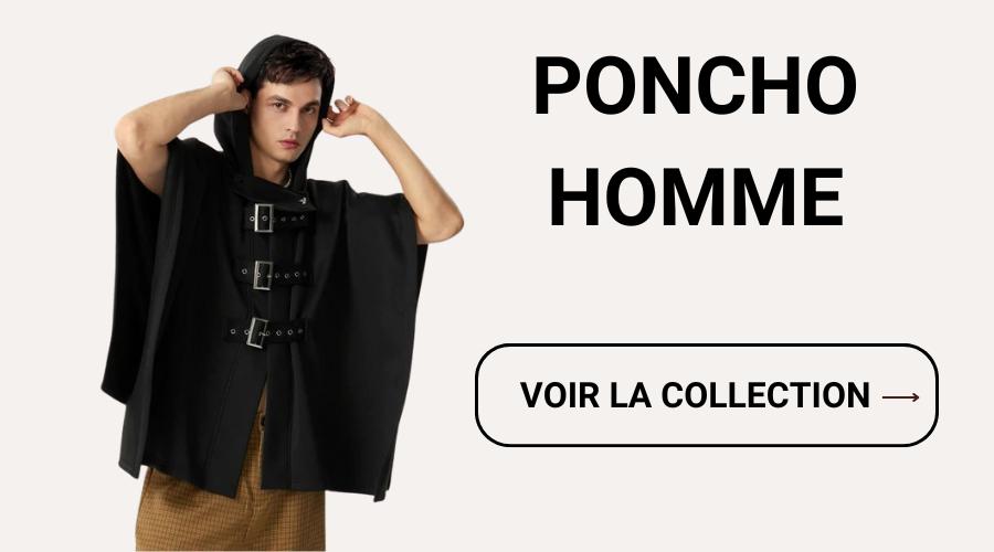 PONCHO HOMME