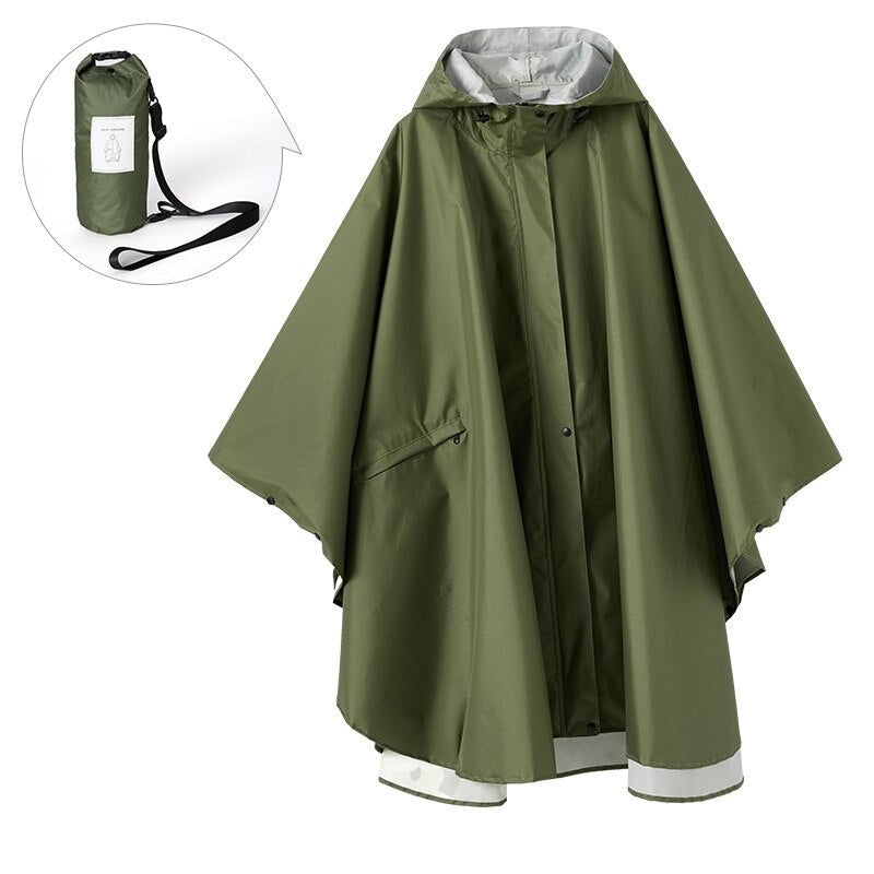 Poncho Pluie Vert Militaire - Vert Militaire
