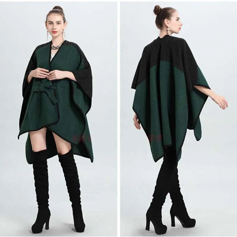 Cape Femme avec Ceinture