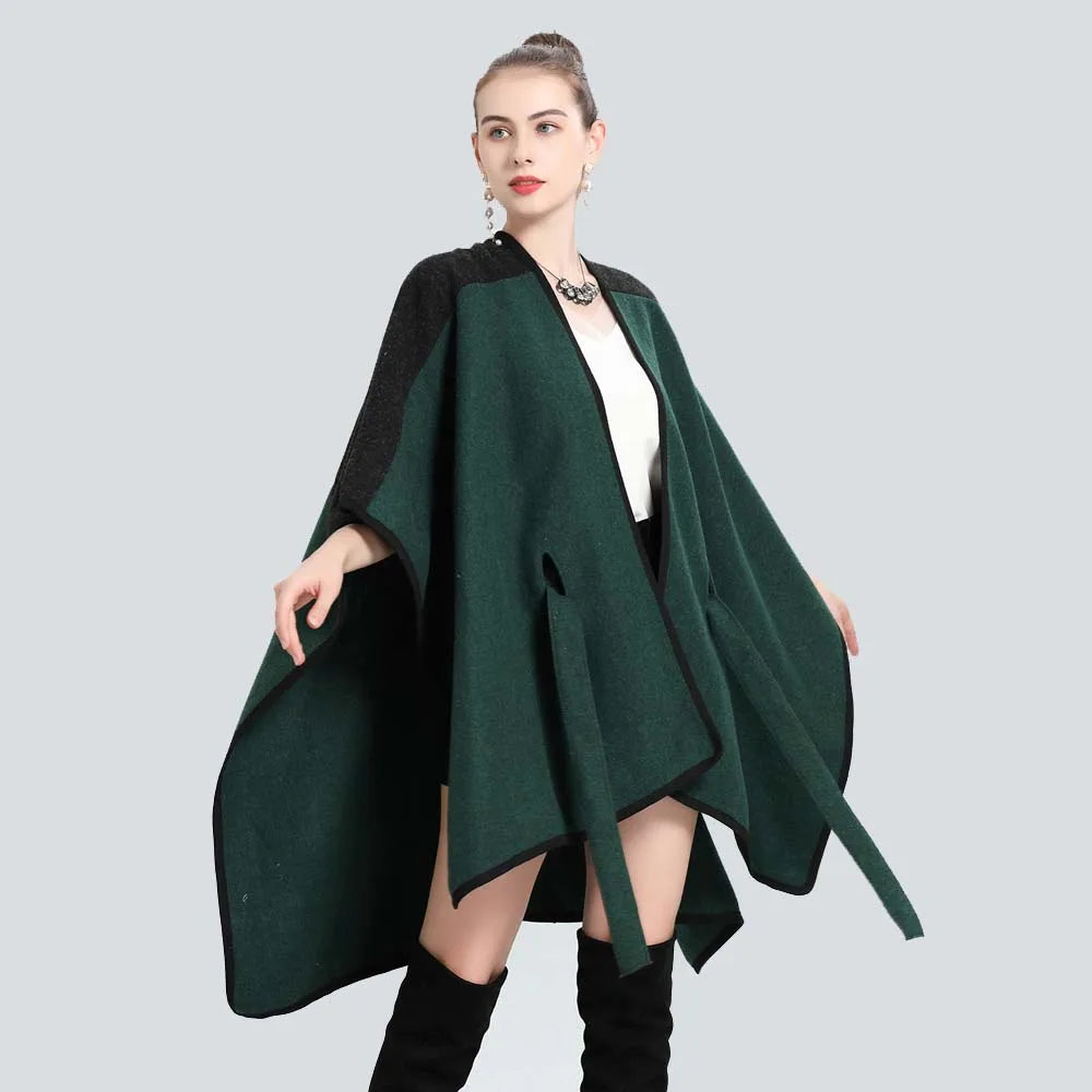 Cape Femme avec Ceinture