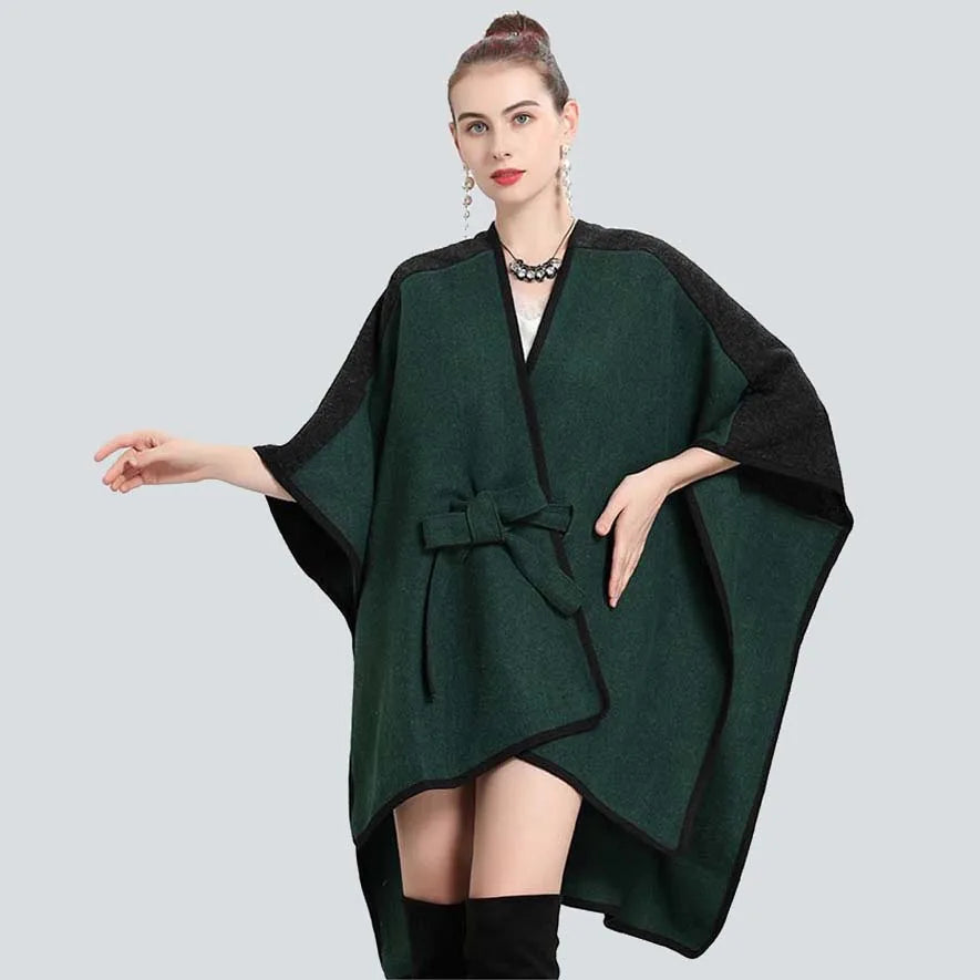 Cape Femme avec Ceinture