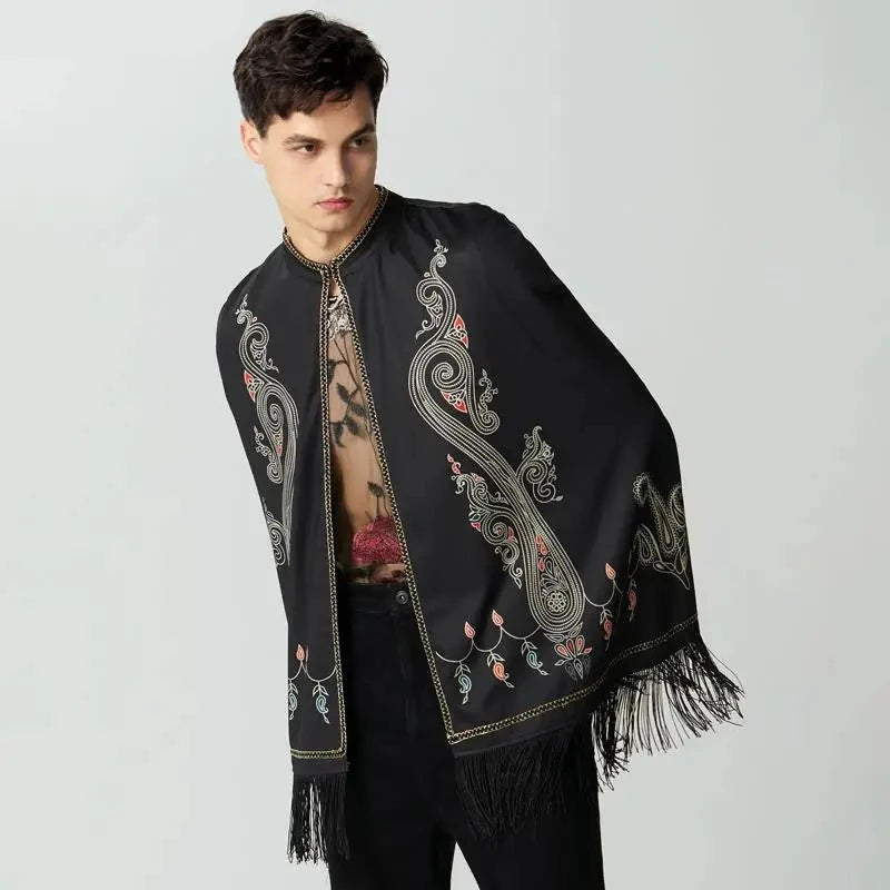 Cape Homme Franges