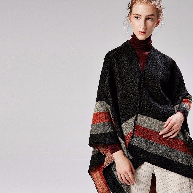 Poncho Cape Hiver Femme