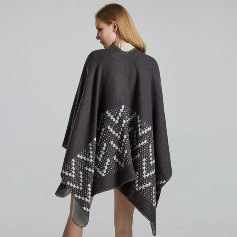 Poncho Femme Elégance