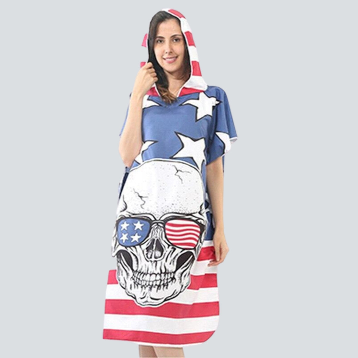 Poncho Bain America - Drapeau US