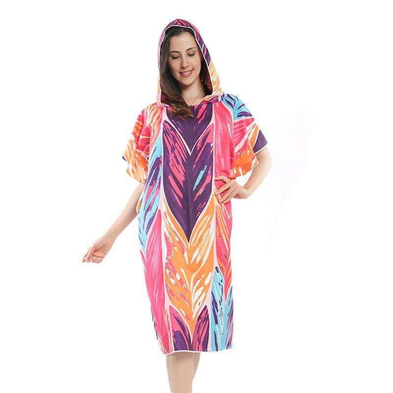 Poncho Bain Multicolore - Multicolore