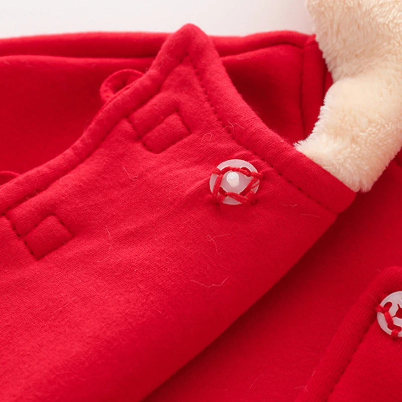 Poncho Bébé Chaperon Rouge