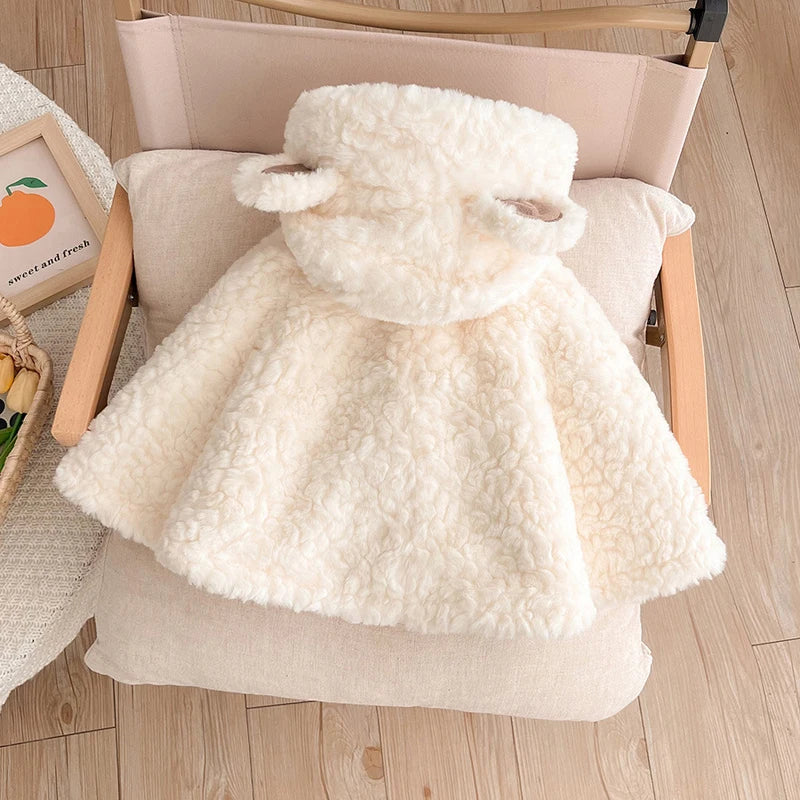 Poncho Bébé Ourson - 0-3 ans