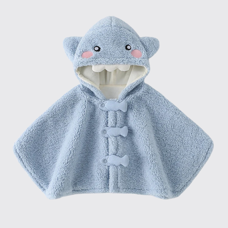 Poncho Bébé Voiture - bleu / 0-3 ans
