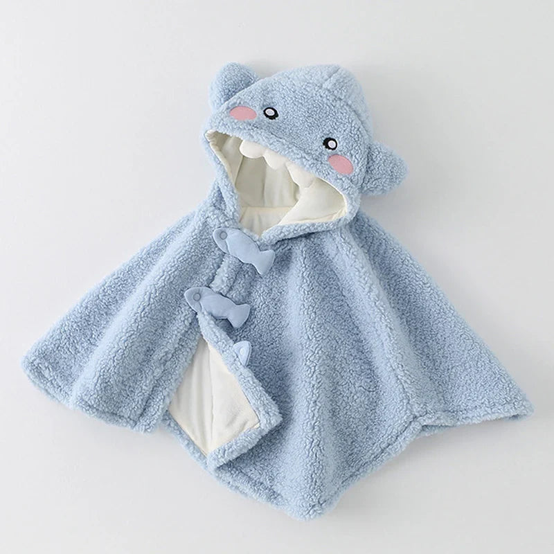 Poncho Bébé Voiture - bleu / 0-3 ans