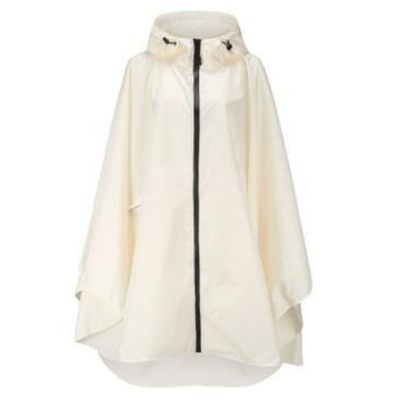 Poncho Blanc de Pluie - blanc