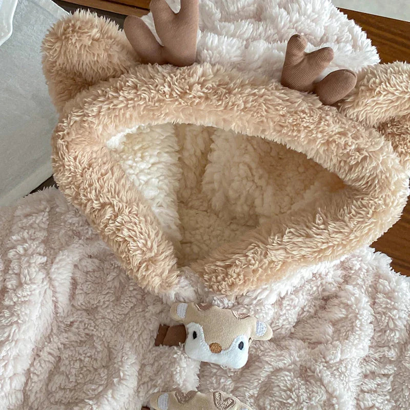 Poncho Chaud bébé - Beige / 0-3 ans