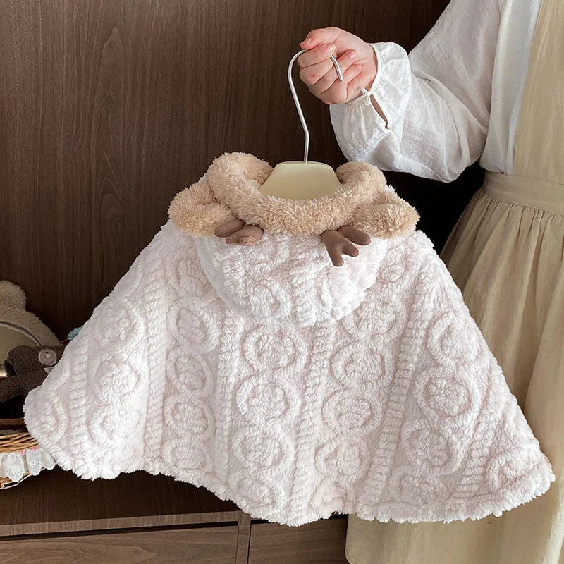 Poncho Chaud bébé - Beige / 0-3 ans