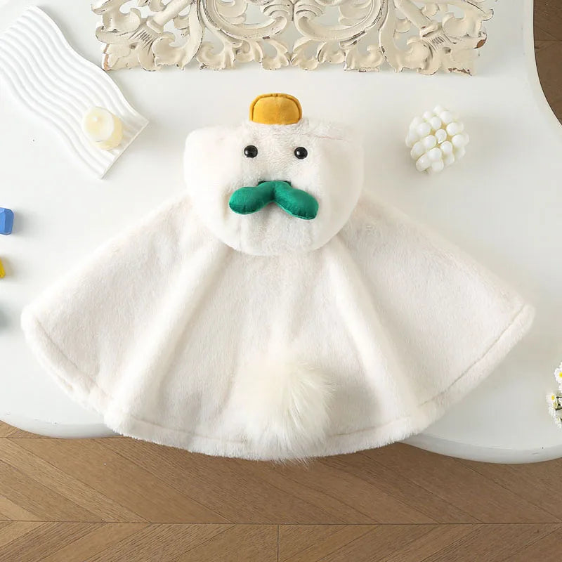 Poncho Cosy Bébé - canard / 0-4 ans