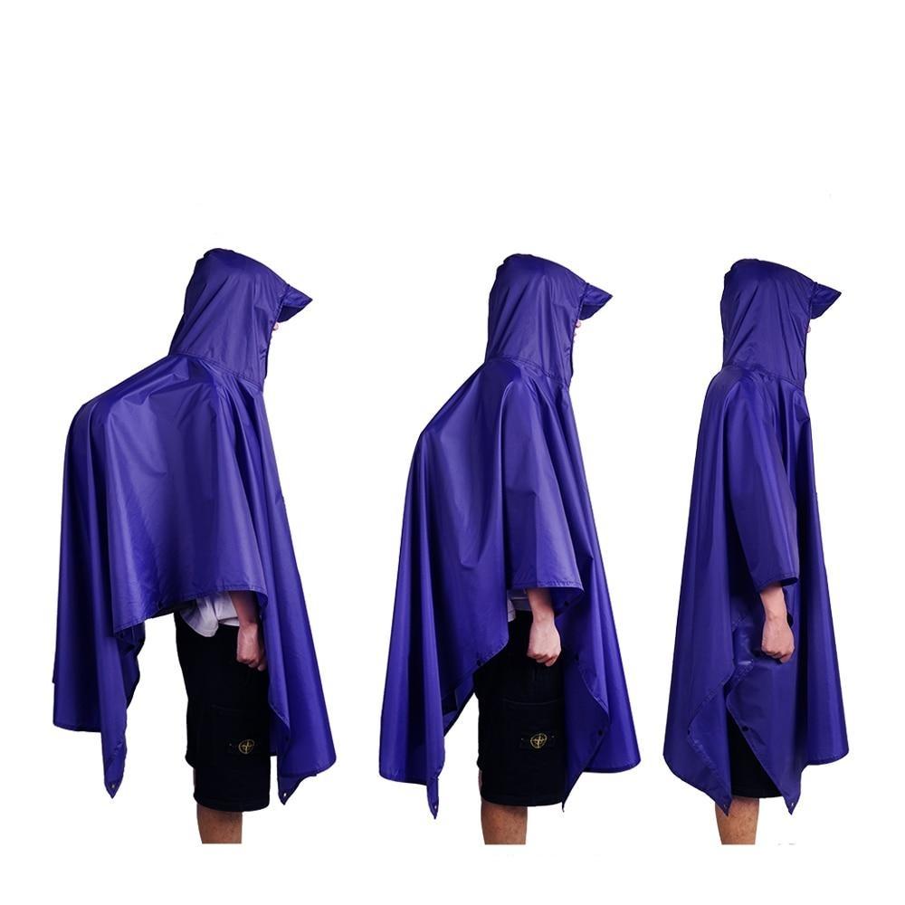 Poncho de Pluie Bleu - Bleu