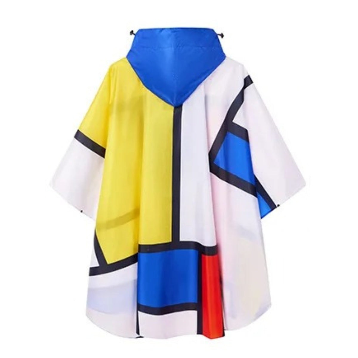 Poncho Pluie Coloré - artistique / unique
