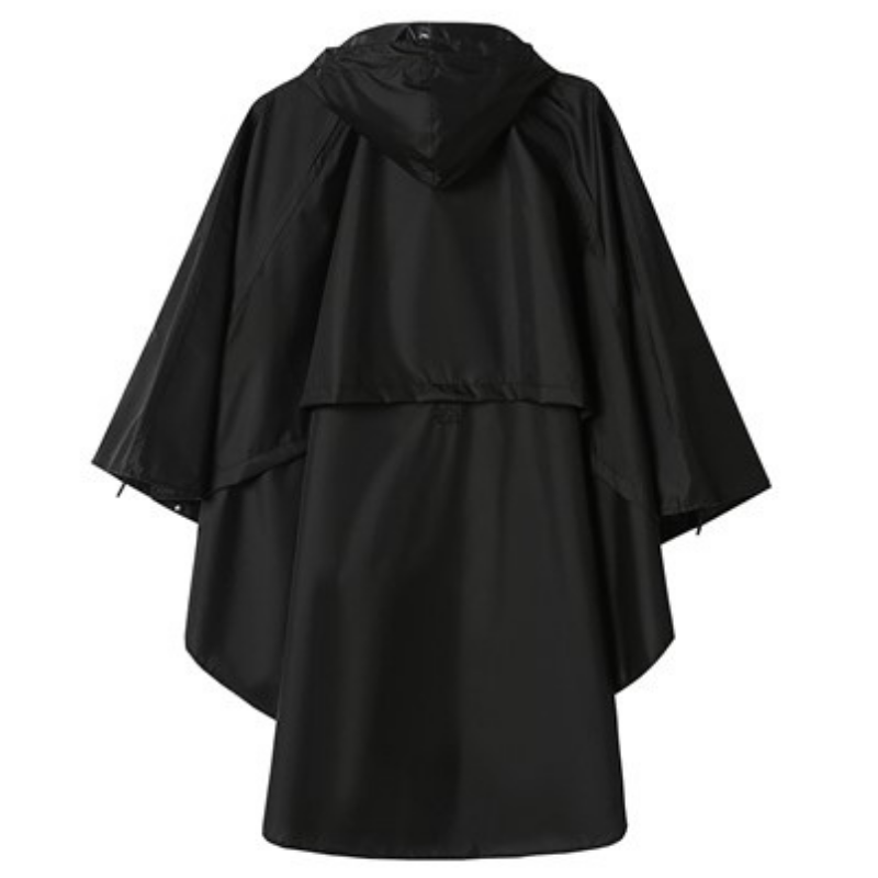 Poncho de Pluie Noir - Noir