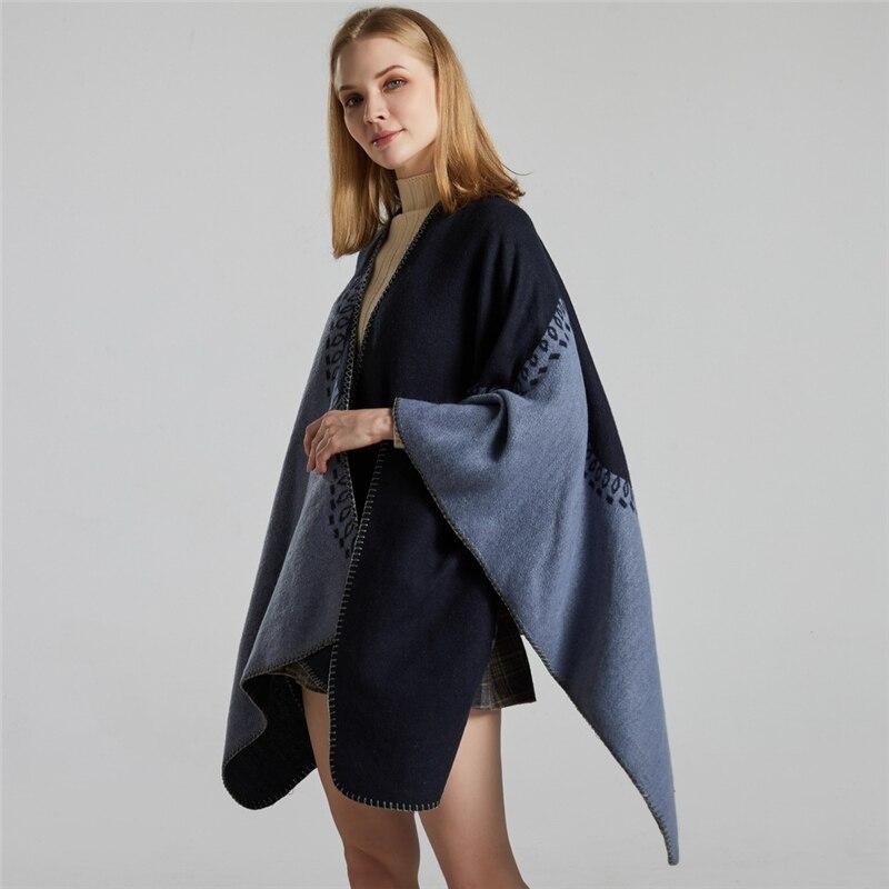 Poncho Doux Femme