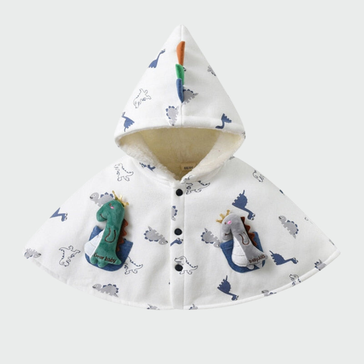 Poncho Enfant Dinosaure - 6-9 mois