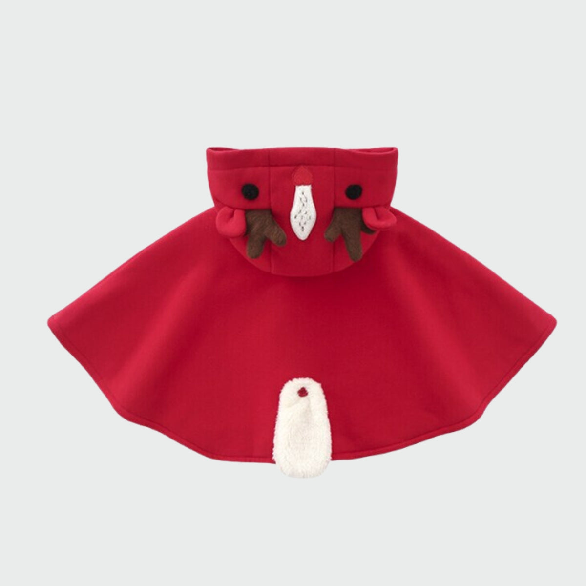 Poncho Enfant Renne Noël