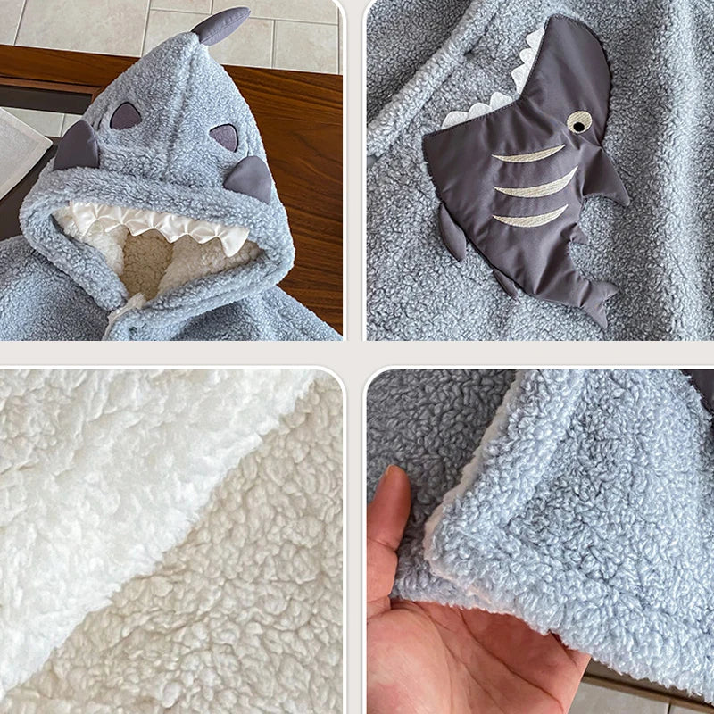 Poncho Evolutif Bébé - bleu / 0-3 ans