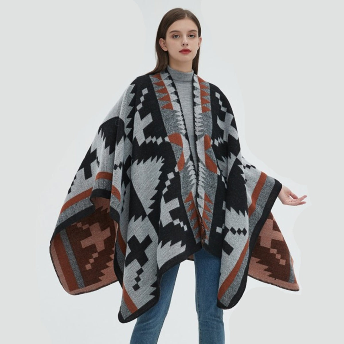 Poncho Femme Boho