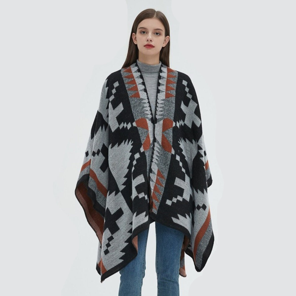 Poncho Femme Boho