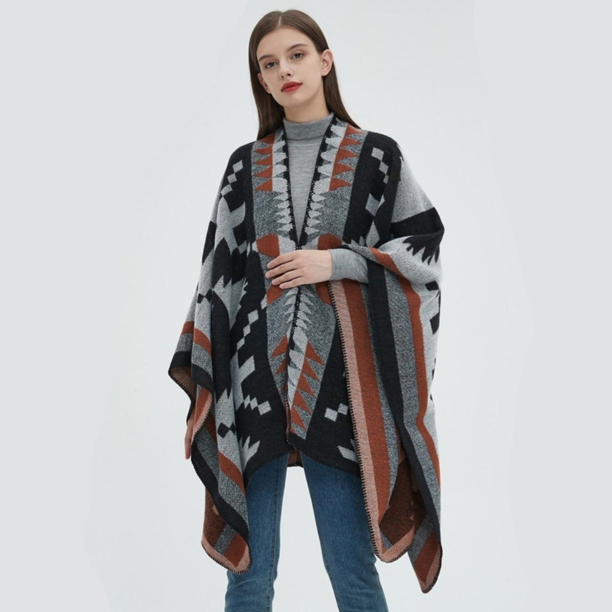 Poncho Femme Boho