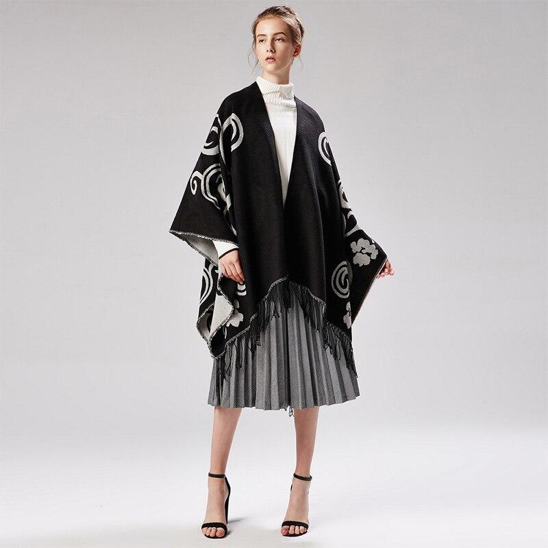 Poncho Luxe Femme