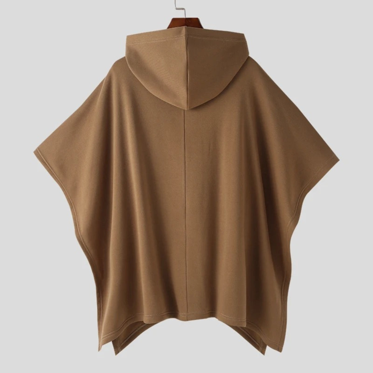 Poncho Homme Capuche