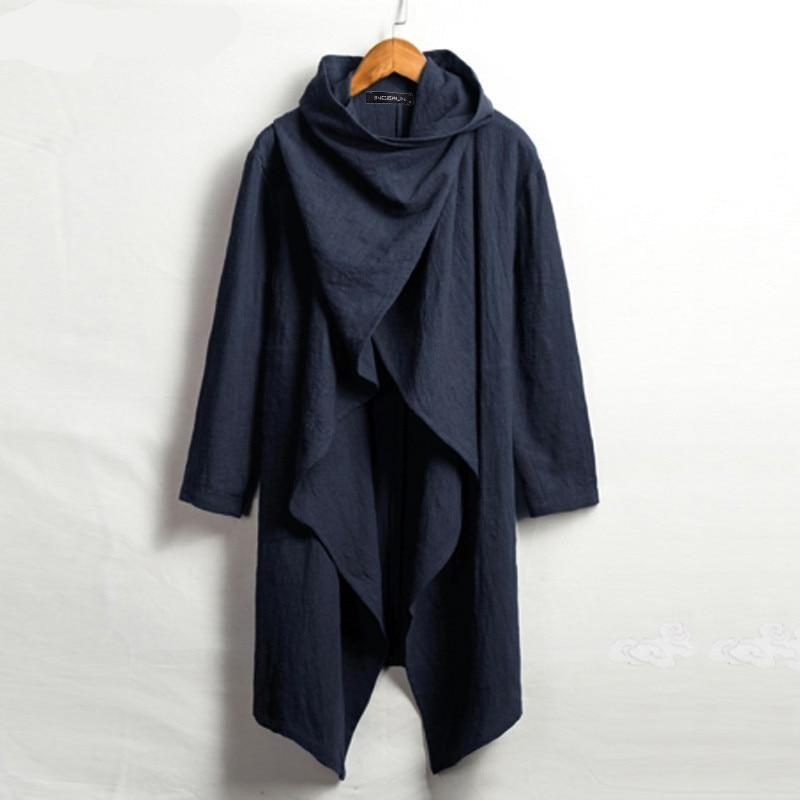 Poncho Homme Eté Bleu Marine - 3XL