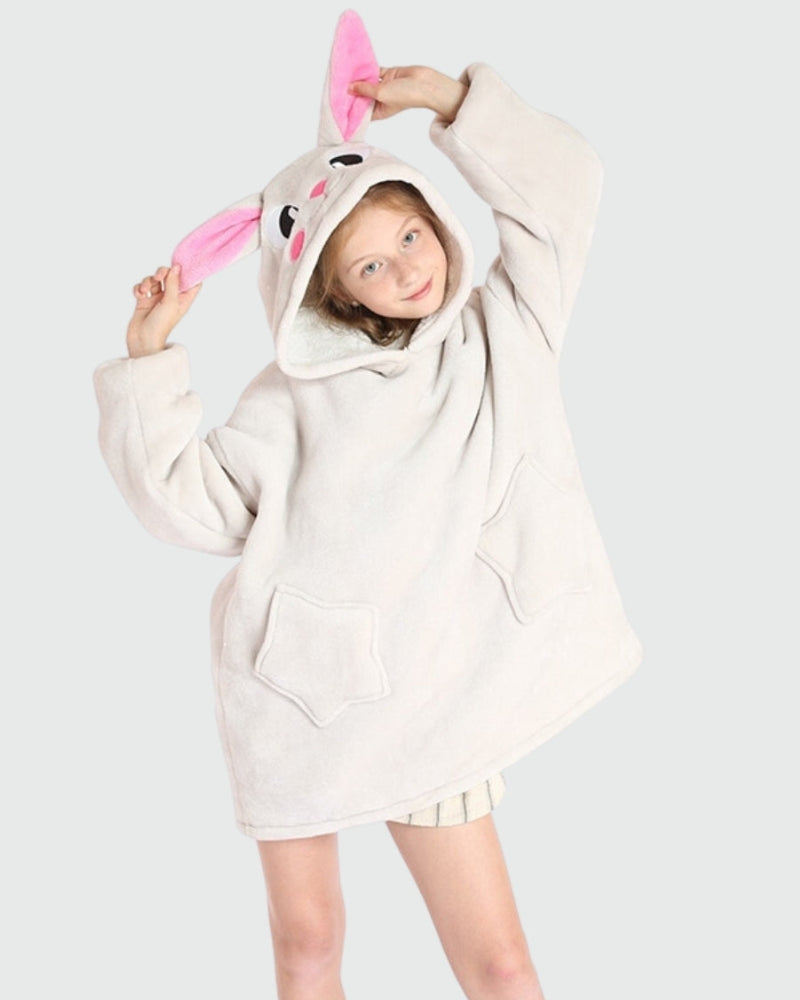 Poncho Plaid Enfant Souris - Unique