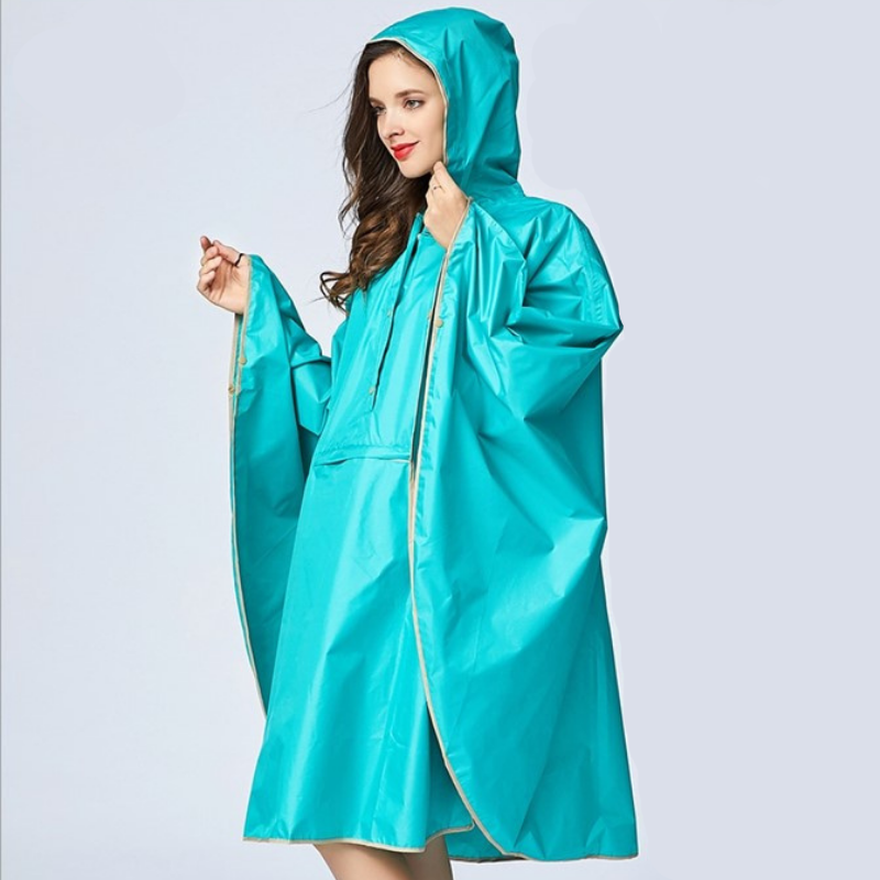 Poncho Pluie Bleu Clair - Bleu Clair