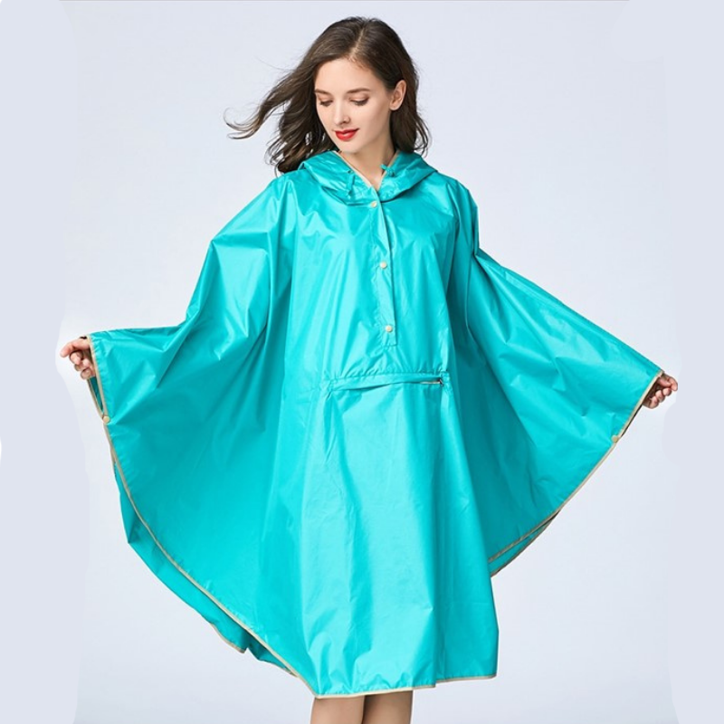 Poncho Pluie Bleu Clair - Bleu Clair