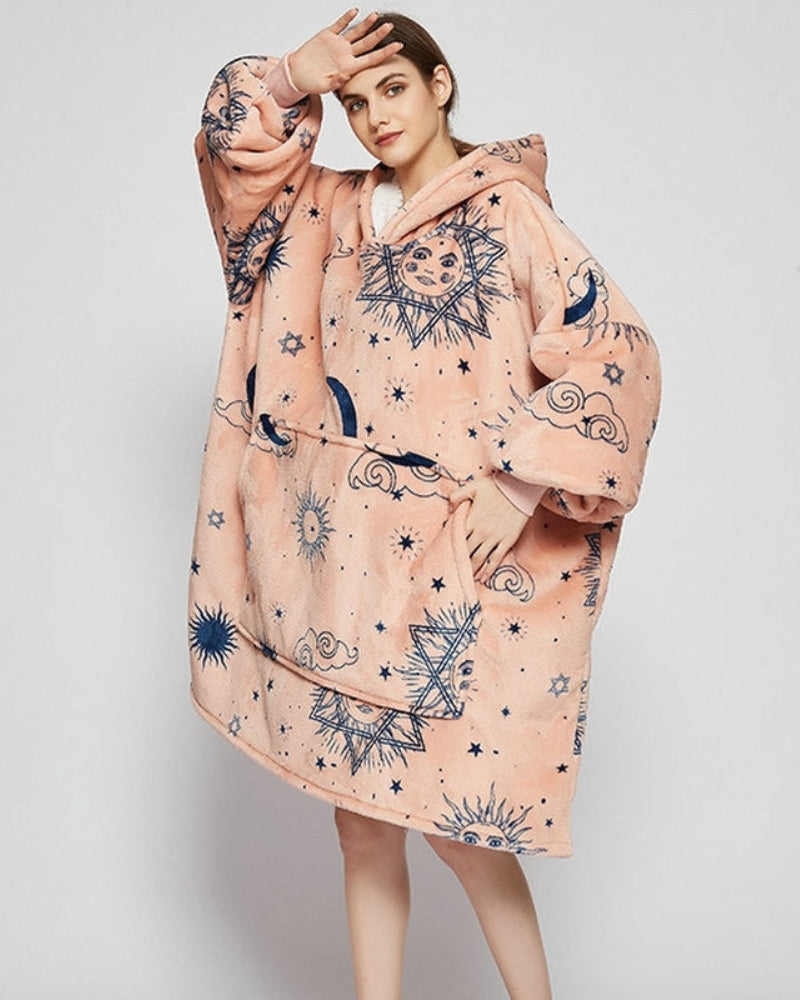 Poncho Polaire Femme Soleil - dieu du / unique