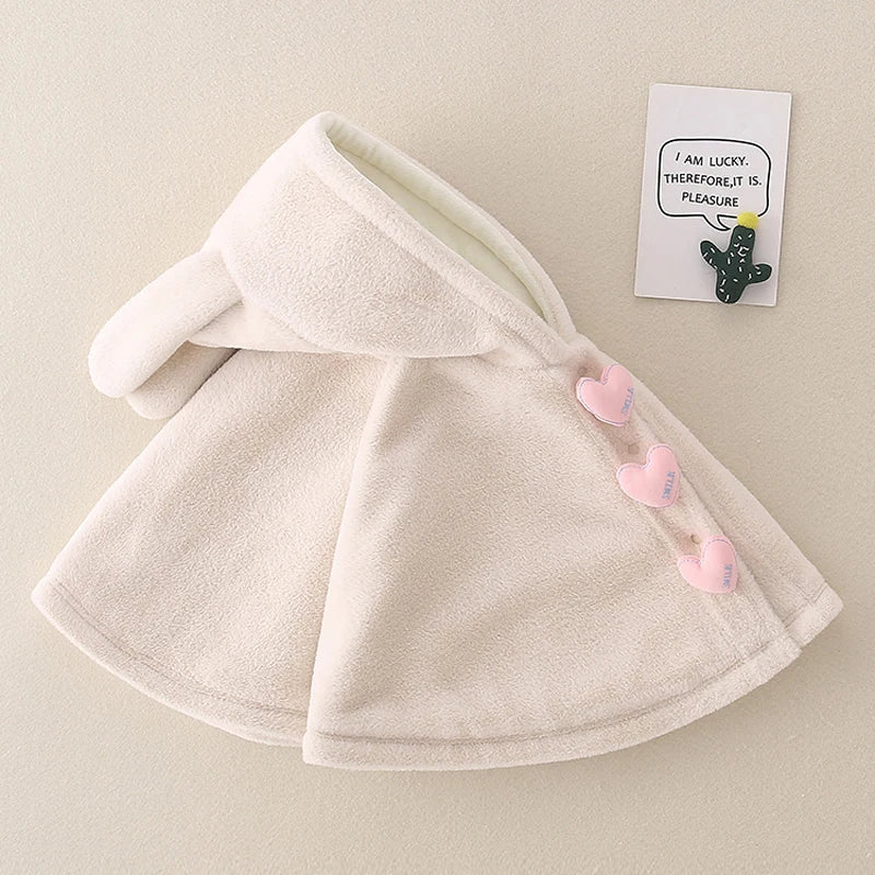 Poncho Polaire Fille