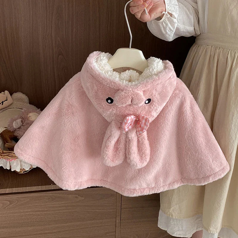 Poncho pour Bébé - Lapin / 0-3 ans