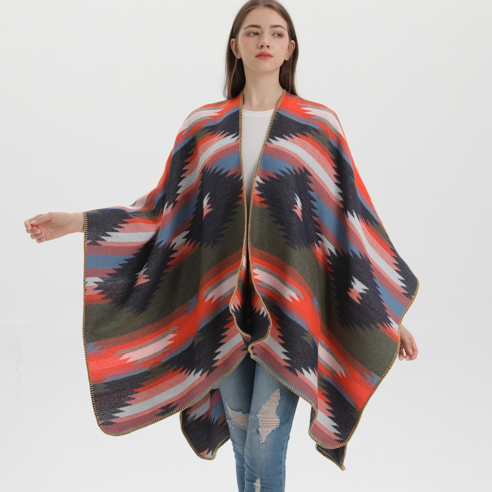 Cape Femme Style Ethnique
