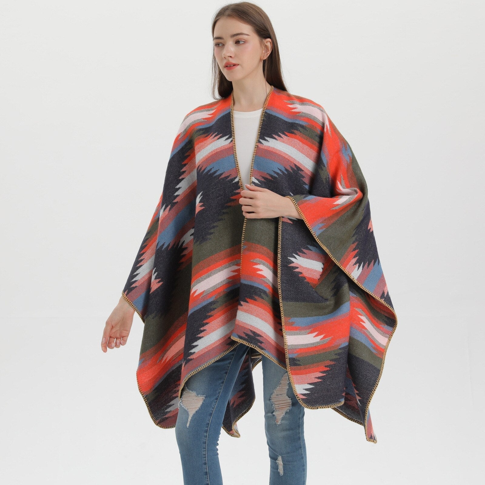 Cape Femme Style Ethnique