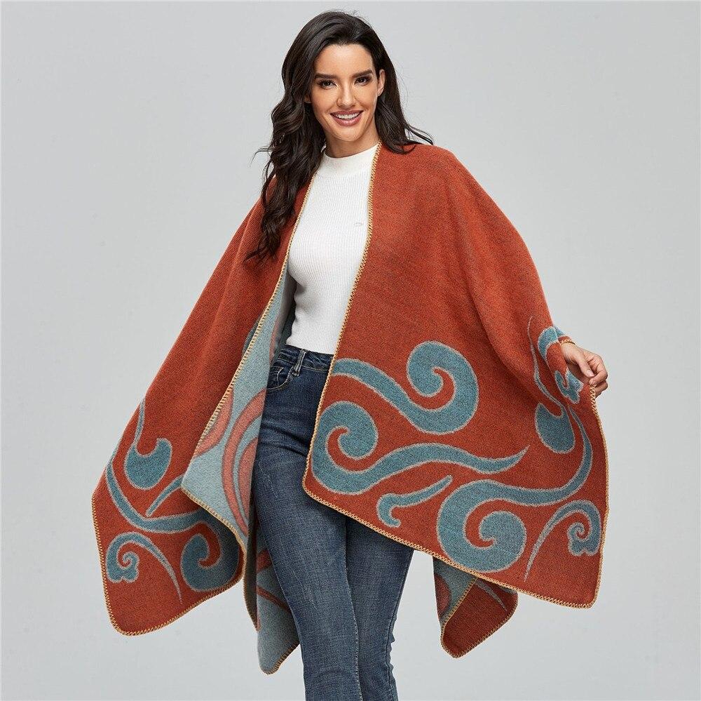 Poncho Femme Vague