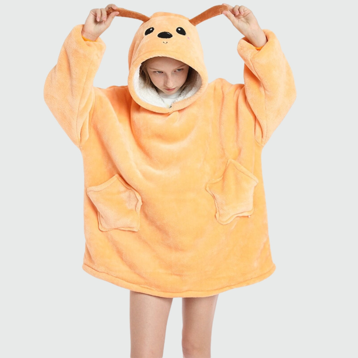 Sweat Plaid Enfant Chien Jaune - Chien jaune / Unique
