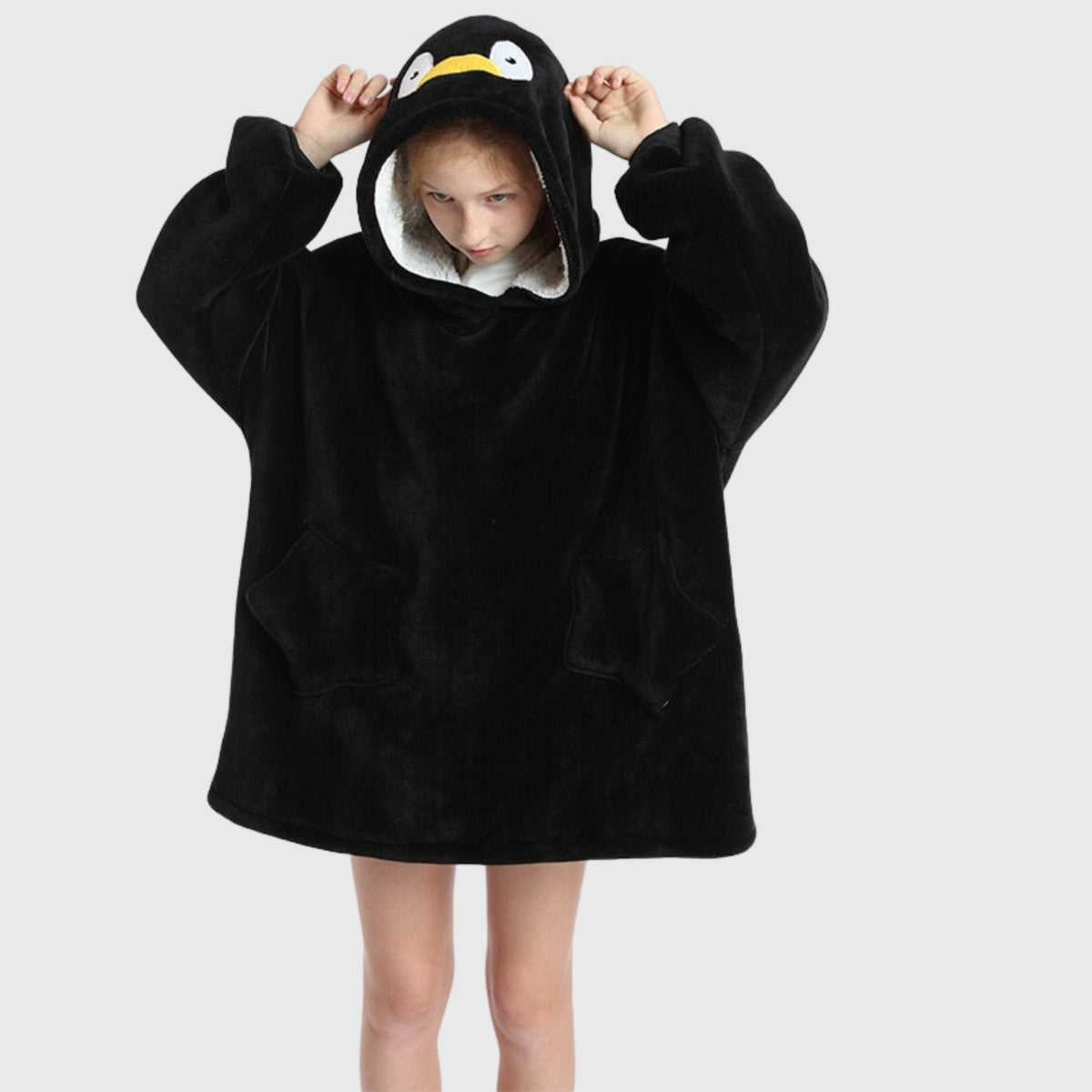 Sweat Plaid Enfant Pingouin - Pingouin / Unique