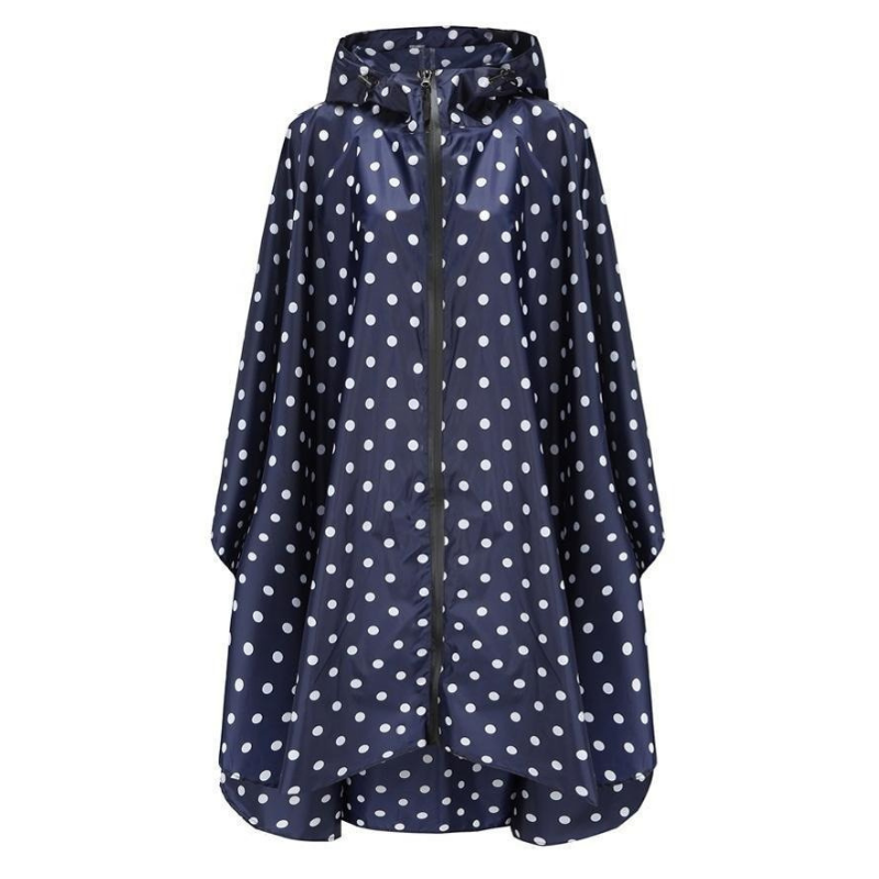Cape de Pluie Femme - bleu marine