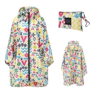 Cape de Pluie Femme K Way - multicolore