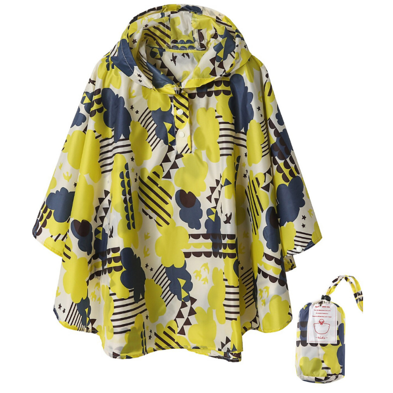 Cape de Pluie Fille - jaune / S