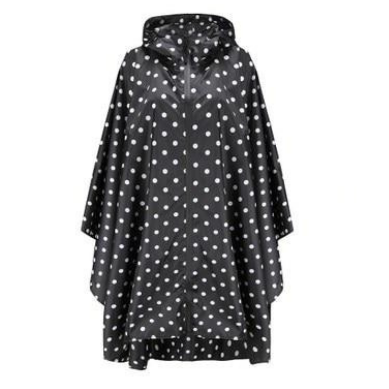 Cape Pluie Femme - Noir