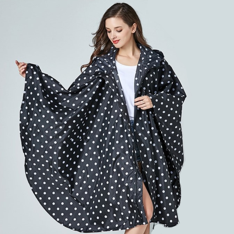 Cape Pluie Femme - Noir