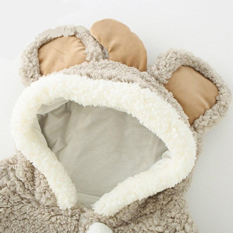 Poncho à Capuche Enfant - gris / 0-36 mois