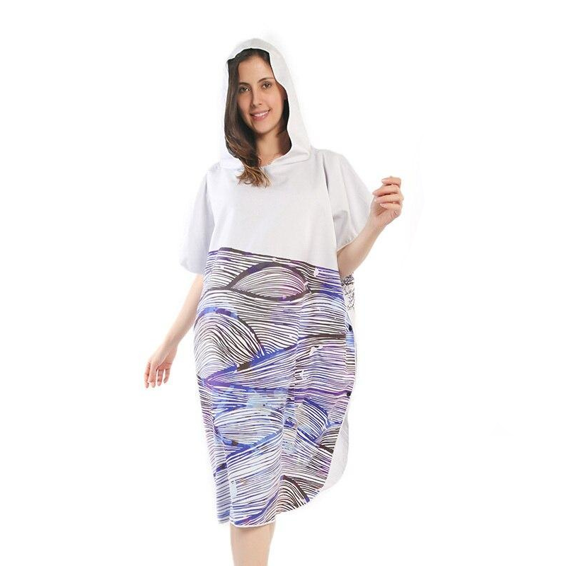 Poncho Bain Vague - Vagues