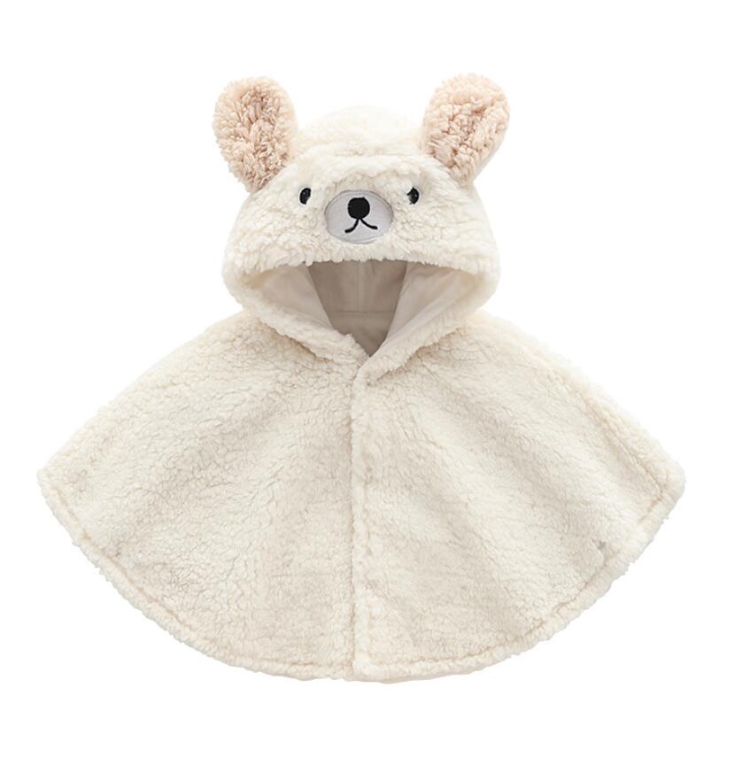 Poncho Bébé Garçon - blanc